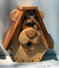 Bear Birdhouse